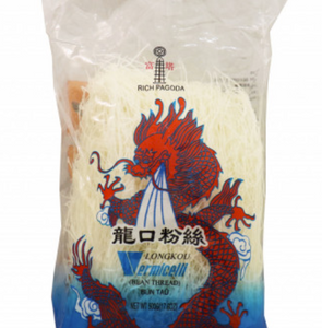 Rich Pagoda Longkou Vermicelli (Bean Thread) Noodles 17.6oz (500g)